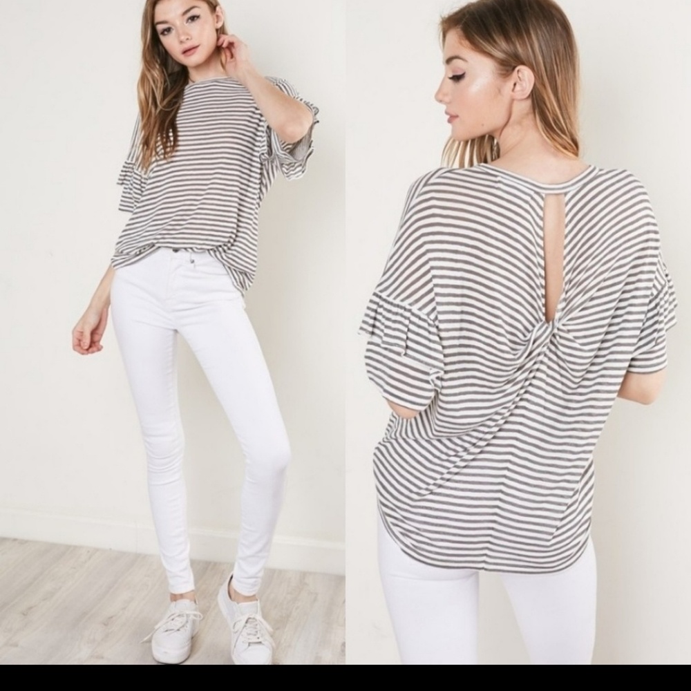 Stylish Twist Back Top